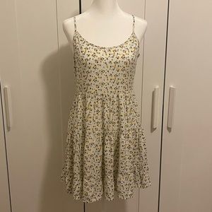 H&M Divided Yellow Floral dress